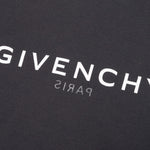 Slim Fit Reverse Print T-Shirt - Charcoal
