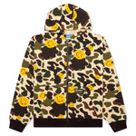 Smiley Camo Zip Jacket - Woodland