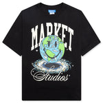 Smiley Galaxy T-Shirt - Black