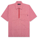 Smith 3/4 Zip Shirt - Red