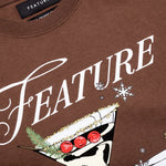 Snowflake Soiree Tee - Chocolate Fondant