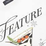 Snowflake Soiree Tee - Pigment Grey