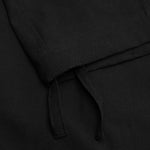 Cotton-Linen Core Pant - Black