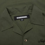 Solid Color Hawaiian S/S Shirt - Olive Drab