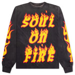 Soul on Fire L/S Tee - Black