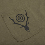L/S Round Pocket Tee - Olive