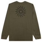 L/S Round Pocket Tee - Olive