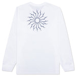 L/S Round Pocket Tee - White