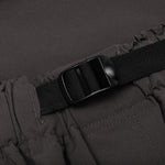 Multi-Pocket Belted 2 Way Pant - Charcoal
