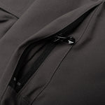 Multi-Pocket Zipped 2 Way Jacket - Charcoal