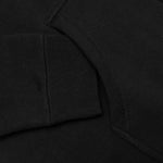 Spike Zip Hoodie - Black