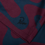 Splashed Swim Shorts - Burgundy