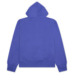Split Zip Hoodie - Blue