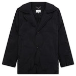 Matte Puffer Jacket 'Glam Slam' - Black