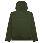 Sportswear Tech Fleece Windrunner Full Zip Hoodie - Medium Olive/Black