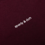 Adidas x Sporty & Rich Sweatshirt - Maroon