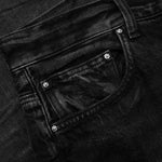 Stack Straight Jean - Faded Black