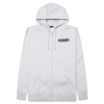 Staff Zip Hoodie - Heather Grey