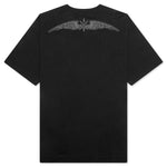 Wings Cotton T-Shirt - Black