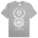 Crest T-Shirt - Light Grey Melange