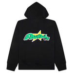 Star A Zip Up Hoodie - Black