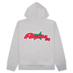 Star A Zip Up Hoodie - Heather Grey