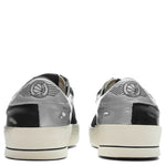 Stardan Suede and Nappa Sneaker - Black/Silver