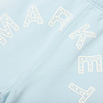 Starry Arc Fleece Short - Ice Blue