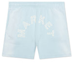 Starry Arc Fleece Short - Ice Blue