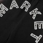 Starry Arc Fleece Short - Pirate Black