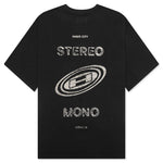 Stereo Mono Tee - Black
