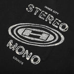 Stereo Mono Tee - Black