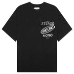 Stereo Mono Tee - Black