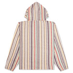 Stitch Poncho Hoodie - Ecru