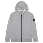 Hooded Full Zip Sweatshirt 64220 - Melange Grey