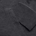 Full Zip Hooded Sweatshirt 64251 - Melange Dark Grey