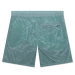 Nylon Metal Swim Trunks B0943 - Aqua