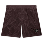 Nylon Metal Swim Trunks B0943 - Dark Burgundy