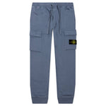 Brushed Cargo Fleece Pants - Avio Blue
