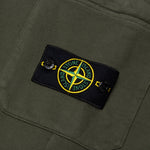 Cotton Fleece Cargo Pants - Musk