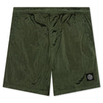 Econyl Regenerated Nylon Swim Trunks - Olive Green