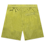 Nylon Metal Shorts - Lemon