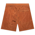 Nylon Metal Shorts - Orange