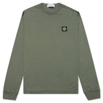 Patch Logo L/S Tee - Sage Green