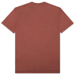 Patch Logo S/S Tee - Brick Red