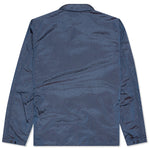 Poly-Colour Frame-TC Overshirt - Periwinkle