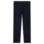Stretch Gabardine Trousers - Navy Blue