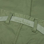 Stretch Gabardine Trousers - Olive Green