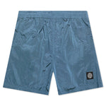 Nylon Metal Shorts - Mid Blue