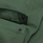 Straight Fit Cargo Pants - Olive Green